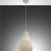 Κρεμαστό Φωτιστικό   Fabas Luce Vigor E27 Λευκό     – 3613-40-102