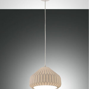 Κρεμαστό Φωτιστικό   Fabas Luce Vigor E27 Λευκό     – 3613-45-102