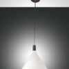 Κρεμαστό Φωτιστικό   Fabas Luce Vincent E27  Λευκό     – 3665-45-102