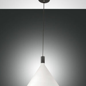 Κρεμαστό Φωτιστικό   Fabas Luce Vincent E27  Λευκό     – 3665-45-102