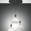 Κρεμαστό Φωτιστικό   Fabas Luce Vincent 3X E27 Λευκό     – 3665-47-102