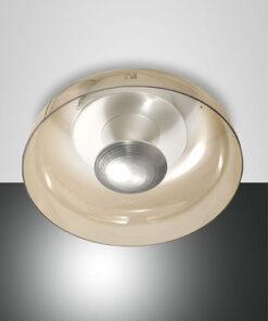 Φωτιστικό Οροφής  Fabas Luce Vintage LED 15W  Μελί Dimmable  1510lm Θερμό 3000K – 3463-61-125