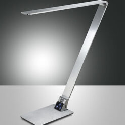 Επιτραπέζιο Φωτιστικό   Fabas Luce Wasp LED 12W  Αλουμίνιο Με Dimmer Αφής  900lm Θερμό – Ψυχρό – 3265-30-212
