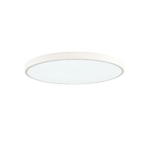 InLight Πλαφονιέρα οροφής LED 150W 3CCT (by switch on base) από λευκό μέταλλο και ακρυλικό D:80cm (42035-A-White)