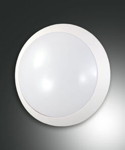 Φωτιστικό Οροφής  Fabas Luce Wigton E27 Λευκό  IP65   – 3227-61-102