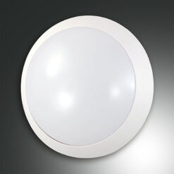 Φωτιστικό Οροφής  Fabas Luce Wigton E27 Λευκό  IP65   – 3230-61-102