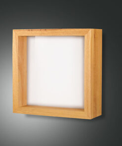 Φωτιστικό Τοίχου  Fabas Luce Window LED 29W  Ξύλο   2880lm Θερμό 3000K – 3471-22-215