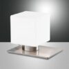 Επιτραπέζιο Φωτιστικό   Fabas Luce Zara G9 Νίκελ Σατινέ Με Dimmer Αφής    – 3579-30-178