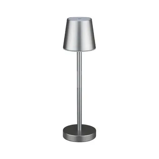 Επαναφορτιζόμενο Πορτατιφ LED 3W Dimmable Αφής 4000Κ Γκρι V-TAC – 10188