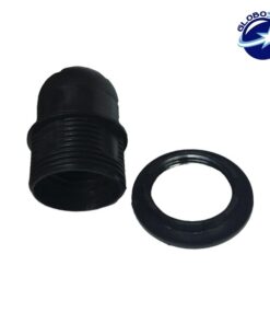 Σετ Ντουί E27 με Ροδέλα Πλαστικό Μαύρο GLOBOSTAR – 90019