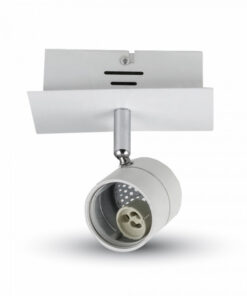 Φωτιστικό – Βάση Σποτ GU10 V-TAC Οροφής – Τοίχου Λευκή – 3617