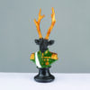 ΔΙΑΚΟΣΜΗΤΙΚΟ ΕΛΑΦΙ RESIN ΣΤΡΑΤΙΩΤΗΣ SOLDIER ΜΑΥΡΟ 24cm ACA – X1524311