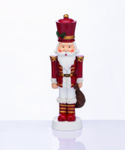 ΚΑΡΥΟΘΡΑΥΣΤΗΣ RESIN ΣΤΡΑΤΙΩΤΗΣ ΜΕ ΓΚΙ KOKKINO 35cm ACA – X1535208
