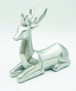 ΔΙΑΚΟΣΜΗΤΙΚΟ RESIN ΕΛΑΦΙ  ΑΣΗΜΙ 16x6x15cm ACA – X156713