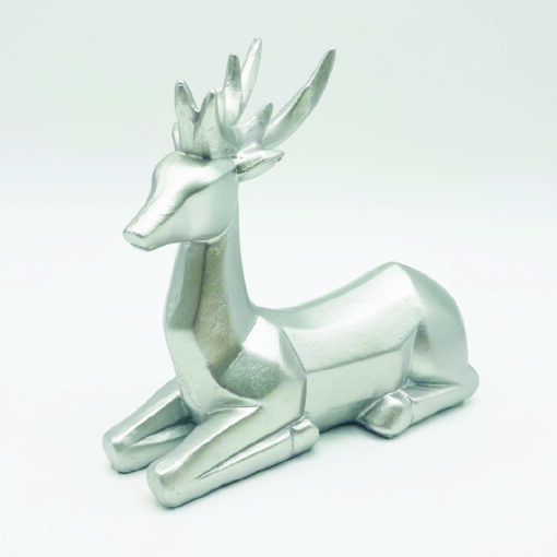 ΔΙΑΚΟΣΜΗΤΙΚΟ RESIN ΕΛΑΦΙ  ΑΣΗΜΙ 16x6x15cm ACA – X156713