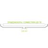 LED Λάμπα T8 G13 22W Diolamp 150cm 2150lm 320° Φυσικό Λευκό 4000K – 22T8NWE