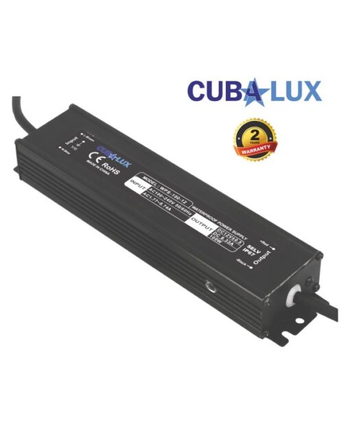 Τροφοδοτικό για LED 100W 12V Μεταλλικό Αδιάβροχο IP67 CUBALUX – CL13-0534