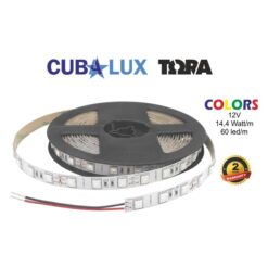 LED Ταινία 14.4W 12V CUBALUX Dimmable 180lm/m Μπλε Αδιάβροχη IP65 5 Μέτρα CL50-0042
