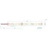 LED Ταινία 18 W 24V CUBALUX Dimmable 1494lm/m  Θερμό 2700K 5 Μέτρα CL50-0100
