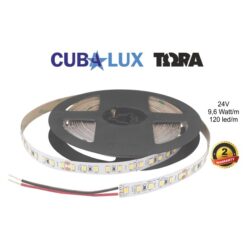 LED Ταινία 9.6 W 24V CUBALUX Dimmable 883lm/m Θερμό 2700K 5 Μέτρα CL50-0104