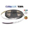 LED Ταινία 7.2W 24V CUBALUX Dimmable RGB Πολύχρωμη 5 Μέτρα CL50-0071