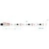LED Ταινία 14.4W 12V CUBALUX Dimmable  RGB ADDRESSABLE Πολύχρωμη 5 Μέτρα CL13-0891