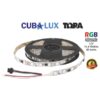 LED Ταινία 14.4W 12V CUBALUX Dimmable  RGB ADDRESSABLE Πολύχρωμη 5 Μέτρα CL13-0891
