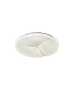 ΠΛΑΦΟΝΙΕΡΑ ΠΛΑΣΤΙΚΗ LED 60W 5700Lm  3CCT 3000-4000-6500KΦ 480x75mm ΛΕΥΚΟ ARTE ILLUMINA TRIANO