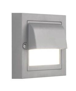 ΦΩΤΙΣΤΙΚΟ ΤΟΙΧΟΥ LED 6W 135X135X55 3CCT IP65 ΓΚΡΙ ARTE ILLUMINA SENARIO