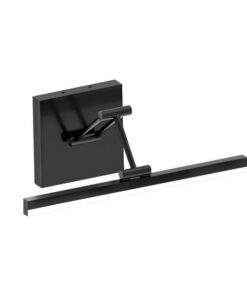 ΦΩΤΙΣΤΙΚΟ ΜΠΑΝΙΟΥ 14W 3CCT 400mm IP44 ΜΑΥΡΟ ARTE ILLUMINA AURA