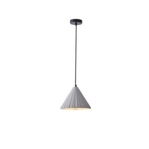 ΦΩΤΙΣΤΙΚΟ ΚΡΕΜΑΣΤΟ ΤΣΙΜΕΝΤΟ 1XE27 MAX 15W 240X240X210mm ΓΚΡΙ ARTE ILLUMINA PLATRE