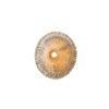 ΑΠΛΙΚΑ ΤΟΙΧΟΥ ΒΑΜΒΟΟ 1XE27 MAX 15W 400X140mm ΚΑΦΕ-ΜΑΥΡΟ ARTE ILLUMINA CYCLONE