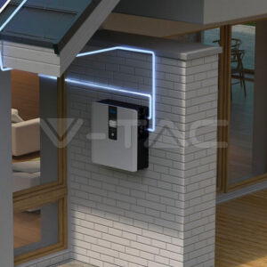 5kW Hybrid Inverter & 5.3kWh Μπαταρία All In One Storage System 10yrs Εγγύηση V-TAC – 12276VT