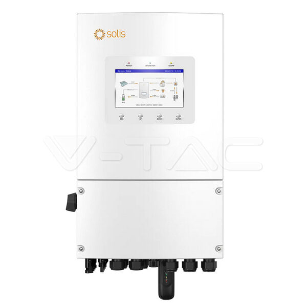 5kW Hybrid Inverter Φωτοβολταϊκών Μονοφασικό 10yrs Εγγύηση V-TAC – 12290VT