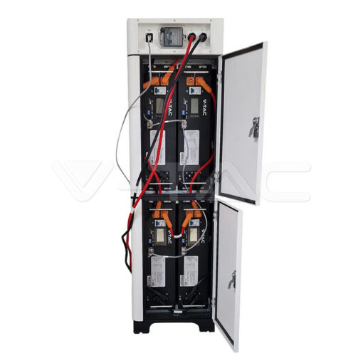 Battery Cabinet For 4pcs SKU 11377 Maximum 100A V-TAC – 12304VT
