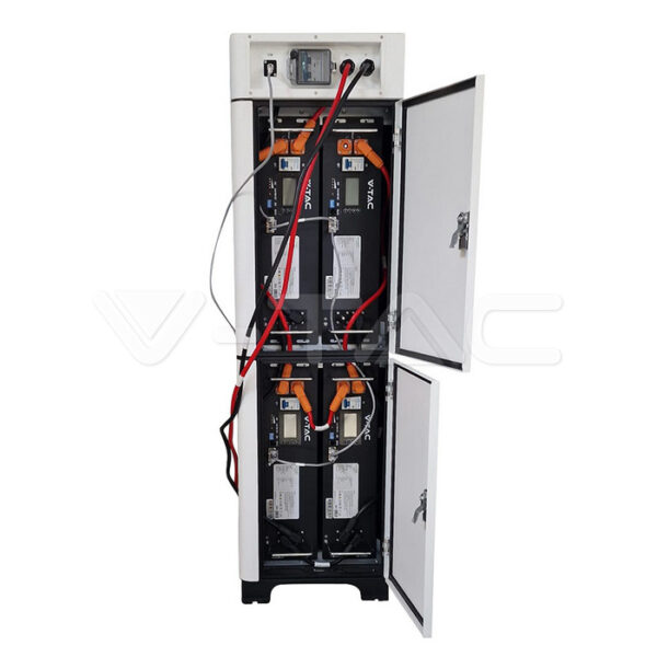 Battery Cabinet For 4pcs SKU 11377 Maximum 100A V-TAC – 12304VT