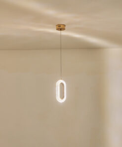 ΦΩΤΙΣΤΙΚΟ ΚΡΕΜΑΣΤΟ AΛΟΥΜΙΝΙΟ ΜΟΝΟΦΩΤΟ LED 9W 3000K 780Lm 120X1250mm POZ ΧΡΥΣΟ ARTE ILLUMINA KRIKO 144-16060