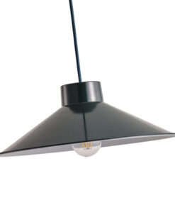 ΦΩΤΙΣΤΙΚΟ ΚΡΕΜΑΣΤΟ ΜΟΝΟΦΩΤΟ 1XΕ27 360X1150mm ΓΥΑΛΙΣΤΕΡΟ ΣΚΟΥΡΟ ΠΡΑΣΙΝΟ ARTE ILLUMINA NELI 144-28507