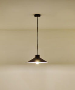 ΦΩΤΙΣΤΙΚΟ ΚΡΕΜΑΣΤΟ ΜΟΝΟΦΩΤΟ 1XΕ27 360X1150mm ΓΥΑΛΙΣΤΕΡΟ ΣΚΟΥΡΟ KOKKINO ARTE ILLUMINA NELI 144-28508