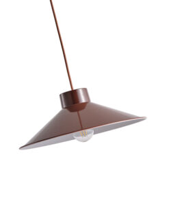 ΦΩΤΙΣΤΙΚΟ ΚΡΕΜΑΣΤΟ ΜΟΝΟΦΩΤΟ 1XΕ27 360X1150mm ΓΥΑΛΙΣΤΕΡΟ ΣΚΟΥΡΟ KOKKINO ARTE ILLUMINA NELI 144-28508