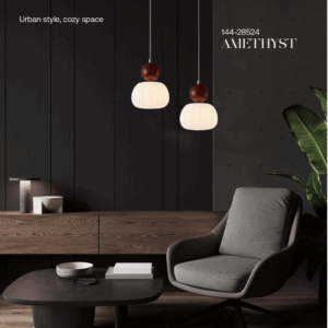ΦΩΤΙΣΤΙΚΟ ΚΡΕΜΑΣΤΟ ΜΟΝΟΦΩΤΟ G9 60X1240mm ΛΕΥΚΟ-KOKKINO ARTE ILLUMINA AMETHYST EUROLAMP – 144-28524