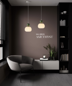 ΦΩΤΙΣΤΙΚΟ ΚΡΕΜΑΣΤΟ ΜΟΝΟΦΩΤΟ G9 180Χ1290mm ΛΕΥΚΟ-ΠΡΑΣΙΝΟ ARTE ILLUMINA AMETHYST EUROLAMP – 144-28525