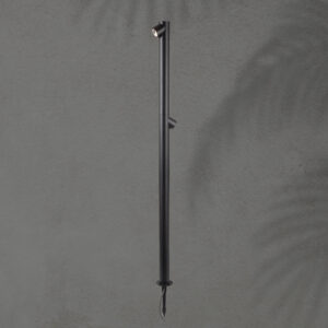 ΚΟΛΩΝΑΚΙ ΑΛΟΥΜΙΝΙΟΥ 2Χ5W Φ55XH:1200mm IP65 3000K ΜΑΥΡΟ ARTE ILLUMINA EUROLAMP – 145-20651