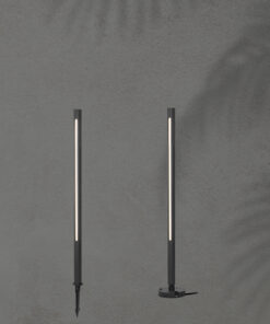 ΚΟΛΩΝΑΚΙ ΑΛΟΥΜΙΝΙΟΥ 12W 25X8000mm IP65 3000K ΜΑΥΡΟ ARTE ILLUMINA EUROLAMP – 145-20652