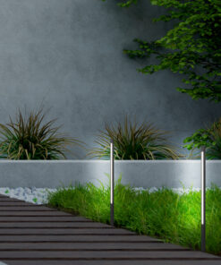 ΚΟΛΩΝΑΚΙ ΑΛΟΥΜΙΝΙΟΥ 12W 25X8000mm IP65 3000K ΜΑΥΡΟ ARTE ILLUMINA EUROLAMP – 145-20652