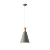 ΦΩΤΙΣΤΙΚΟ ΚΡΕΜΑΣΤΟ ΜΕΤΑΛΛΟ 1XΕ27 MAX15W 200X1380mm ΓΚΡΙ ARTE ILLUMINA SIMPLO