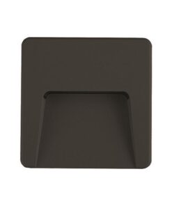 ΦΩΤΙΣΤΙΚΟ ΤΟΙΧΟΥ SLIM LED 3W IP65 230V 3CCT 120X120mm ΜΑΥΡΟ PRO ARTE ILLUMINA