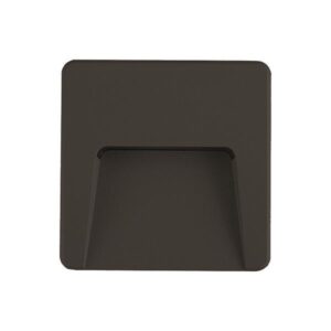 ΦΩΤΙΣΤΙΚΟ ΤΟΙΧΟΥ SLIM LED 3W IP65 230V 3CCT 120X120mm ΜΑΥΡΟ PRO ARTE ILLUMINA