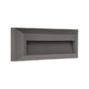 ΑΠΛΙΚΑ ΤΟΙΧΟΥ LED SLIM 2W IP65 220-240V 3CCT 230X80X27mm ΓΡΑΦΙΤΗΣ PRO ARTE ILLUMINA