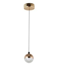 ΦΩΤΙΣΤΙΚΟ ΚΡΕΜΑΣΤΟ ΑΛΟΥΜΙΝΙΟ LED 6W 3000Κ  Φ10 ΧΡΥΣΟ ARTE ILLUMINA MELANIE